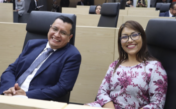 Leonela Martínez y Elías Lozada presentan iniciativa para incorporar la cultura de la legalidad y la ética pública en la formación educativa